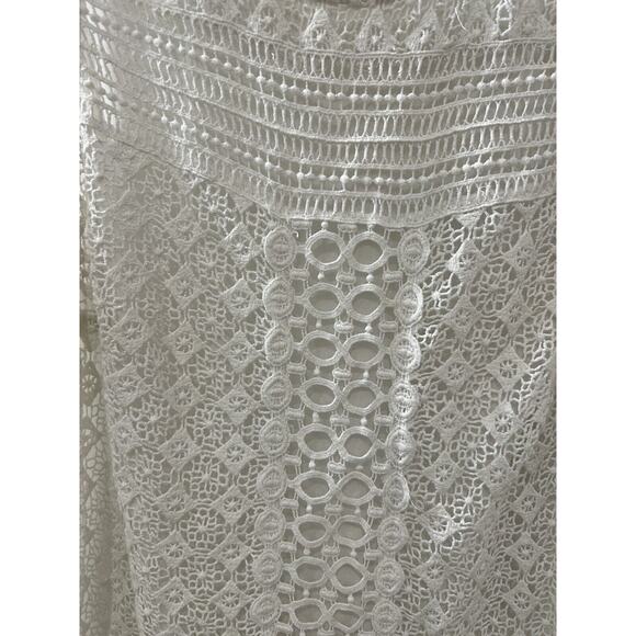 Women Lace Sleeveless Pullover Tops Vest Ladies Summer Tank Tee Blouse T shirt - Picture 3 of 5